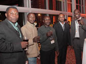 Congress delegates at welcome reception